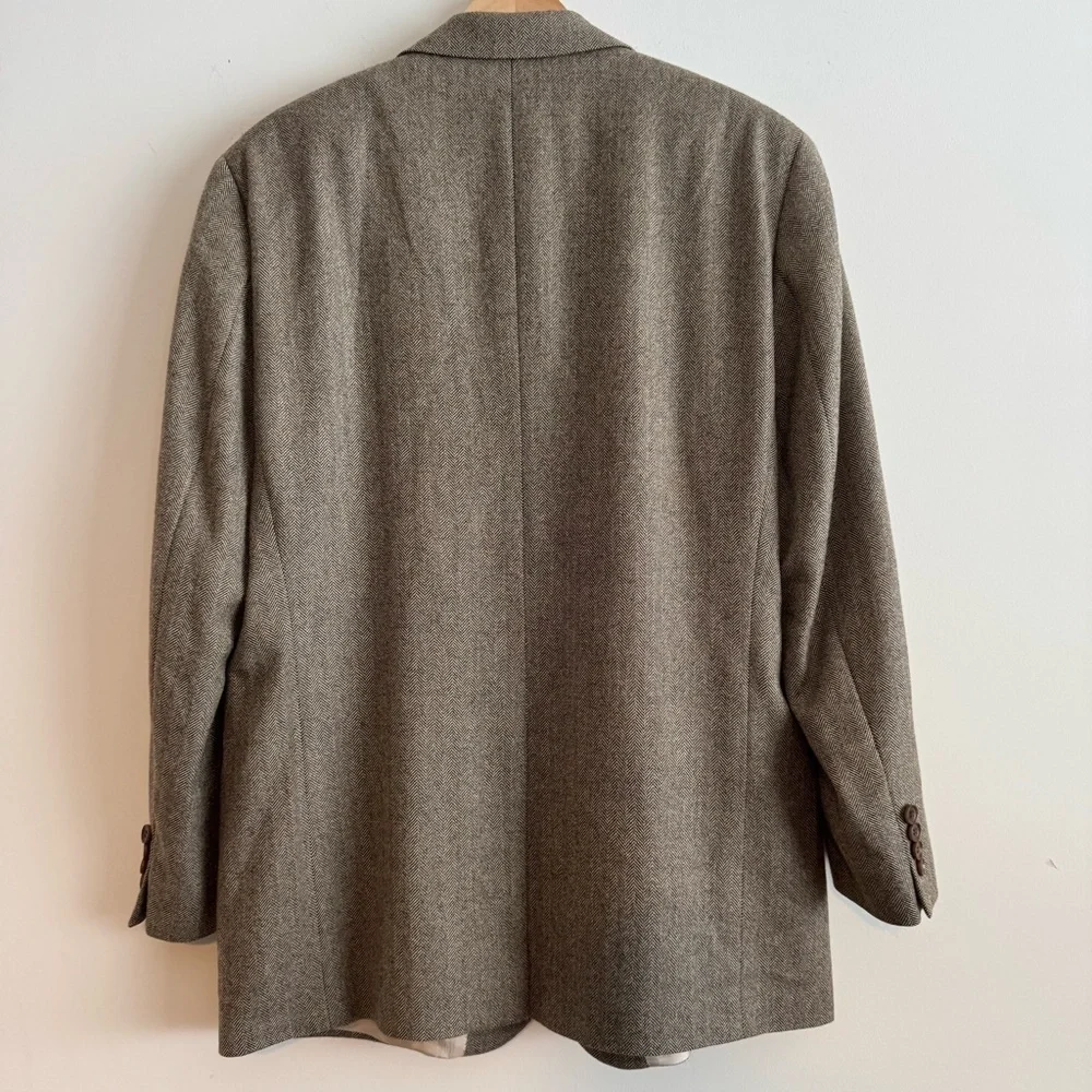 Hugo Boss for Saks Fifth Avenue Bertolucci cashmere wool sports coat blazer 44R
